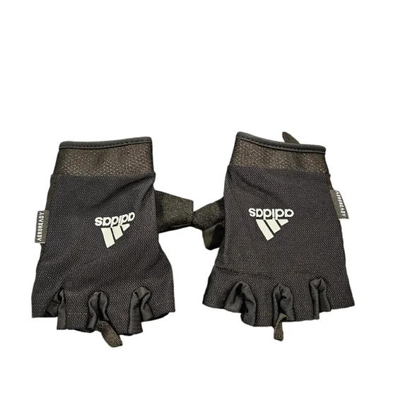 Woman's Adidas Aeroready Ajustable workout gloves XL NWOT - Picture 2 of 5